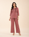 Viscose Embroidered Co-Ord Set for Women | Roselle Fashion