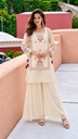 Trishla Chiffon Embroidered Co-ord Set for Women
