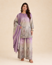 Malmal Cotton 3-Piece Co-Ord Set for Women | Roselle Fashion